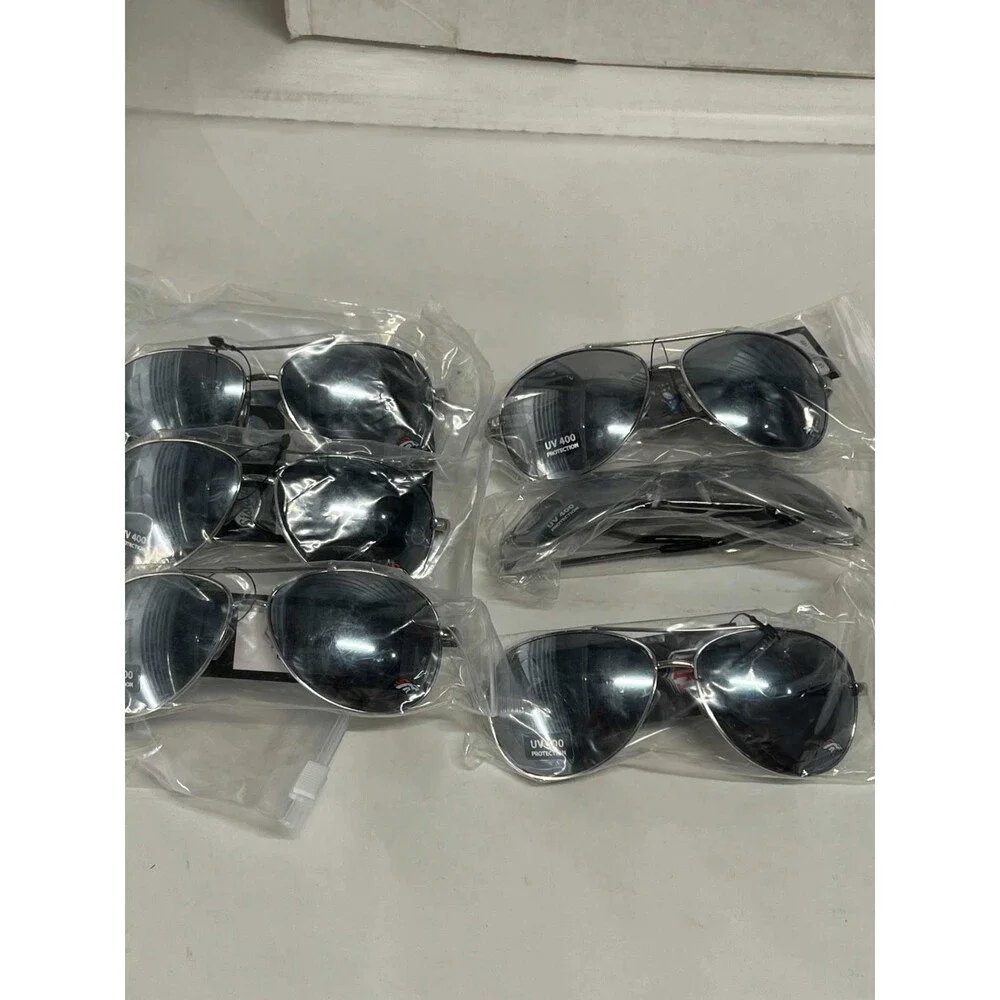 Denver Broncos NFL Sunglasses Aviator Unisex UV 400 Protection Silver Frame